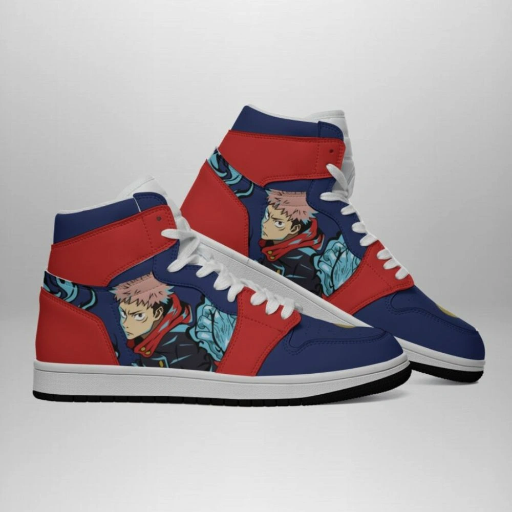Itadori Jujutsu Kaisen Special High Top Shoes - Shoesmates Itadori Jujutsu Kaisen Special High Top Shoes - Sneakatelier Sneakatelier