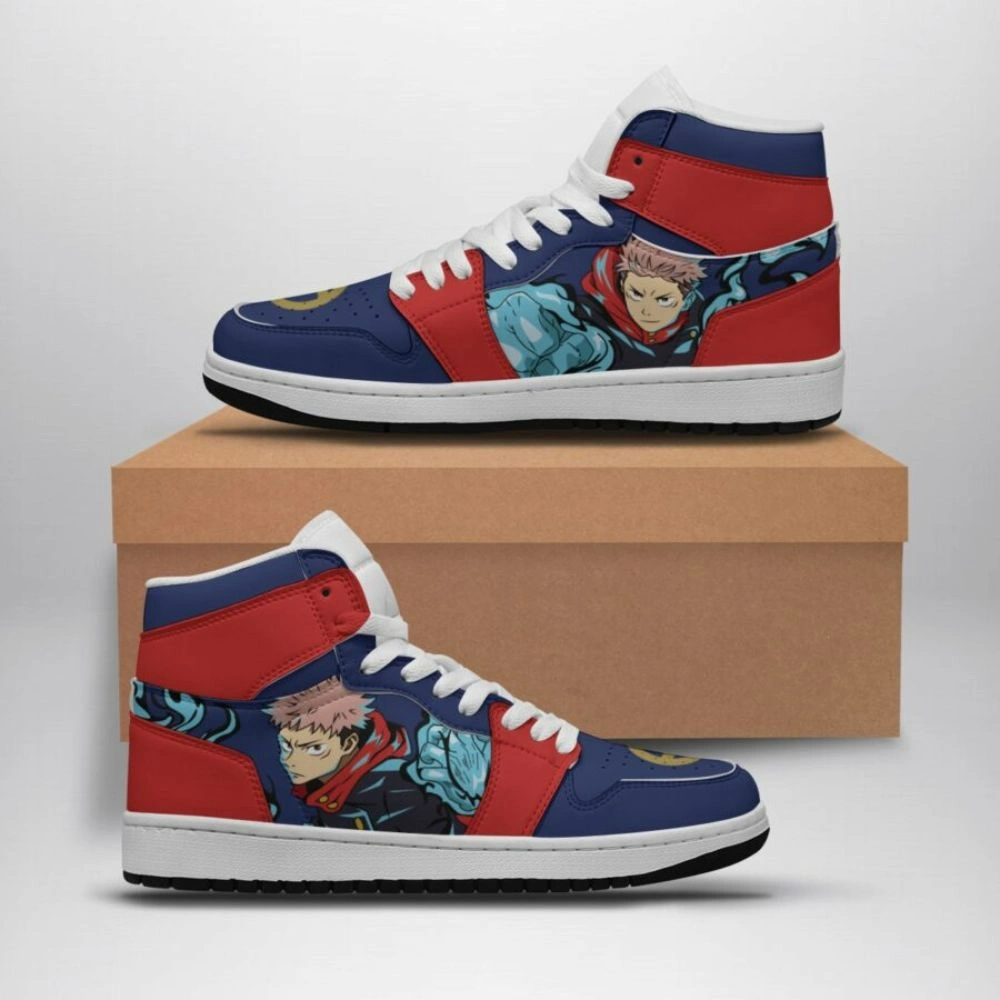 Itadori Jujutsu Kaisen Special High Top Shoes - Sneakatelier