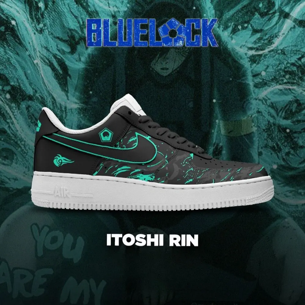 Itoshi Rin Blue Lock Special Low Top Shoes - Sneakatelier