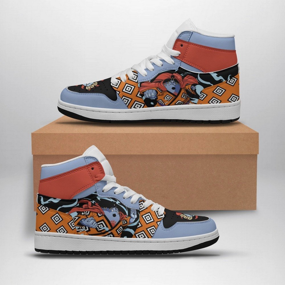 Jinbe One Piece AJ1 Shoes - Shoesmates Jinbe One Piece AJ1 Shoes - Sneakatelier Sneakatelier