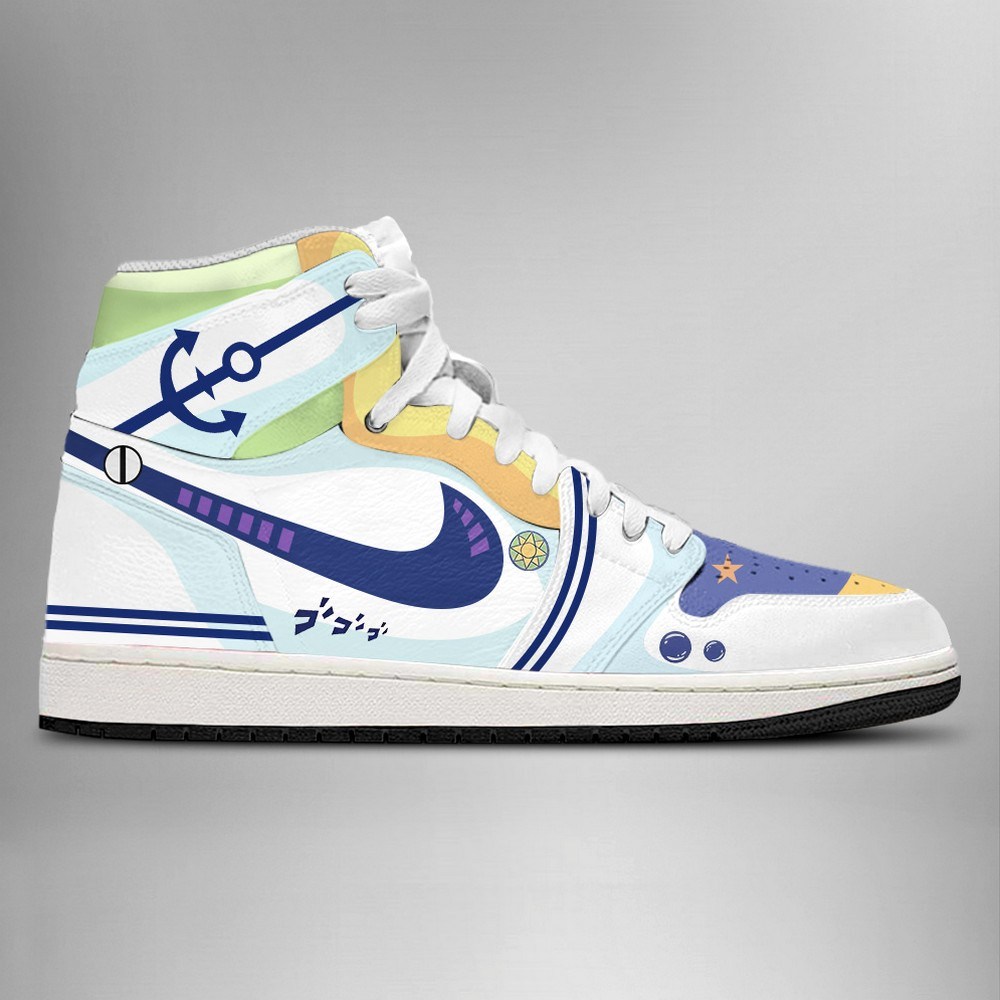 JoJo’s Bizarre Adventure J1 High Top Shoes SMJOBA03 - Shoesmates JoJo’s Bizarre Adventure J1 High Top Shoes SMJOBA03 - Sneakatelier Sneakatelier