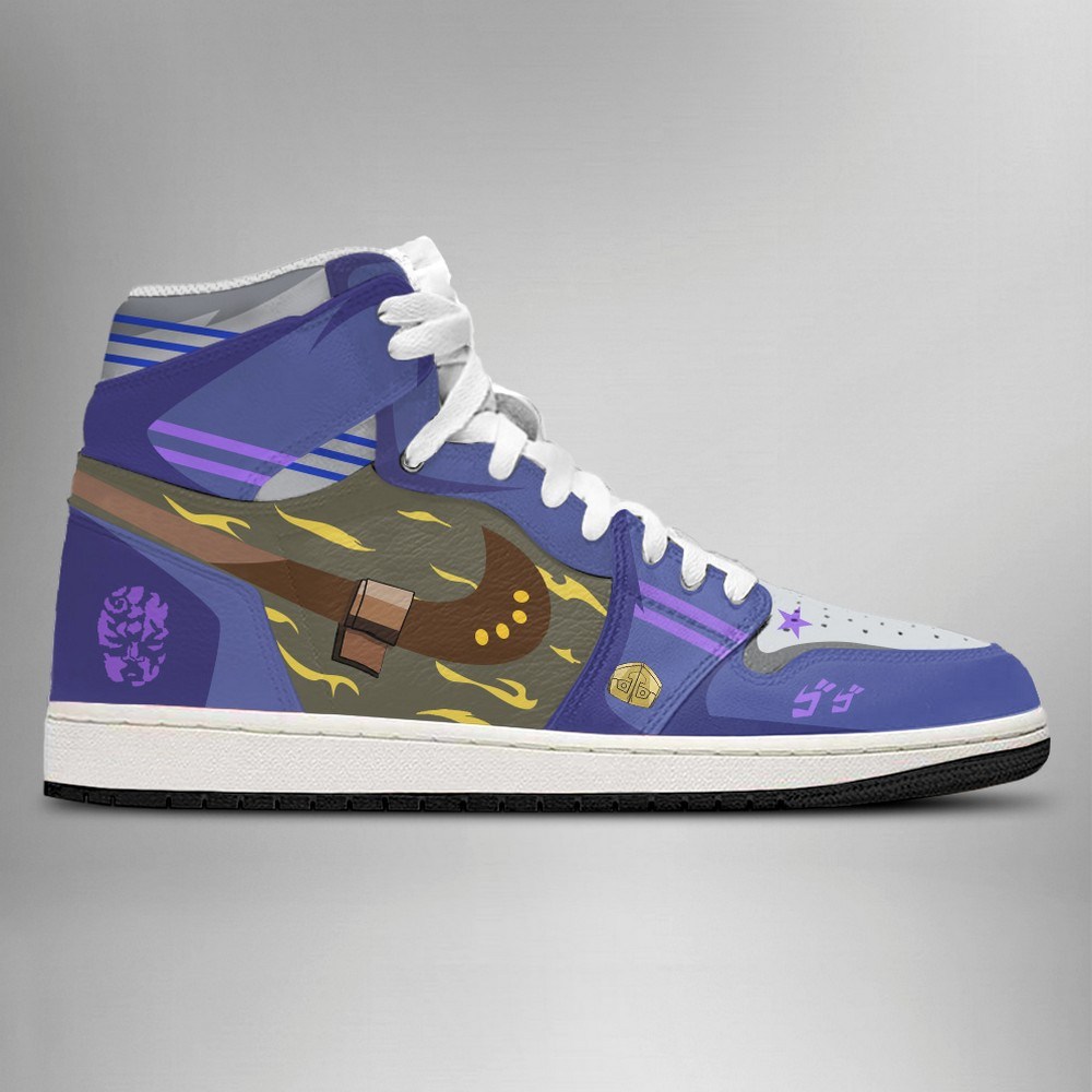 JoJo’s Bizarre Adventure J1 High Top Shoes SMJOBA05 - Shoesmates JoJo’s Bizarre Adventure J1 High Top Shoes SMJOBA05 - Sneakatelier Sneakatelier