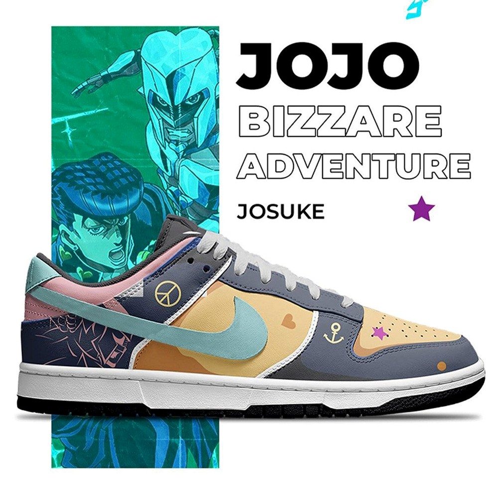 JoJo’s Bizarre Adventure SBD Shoes SMJBAN01 - Sneakatelier