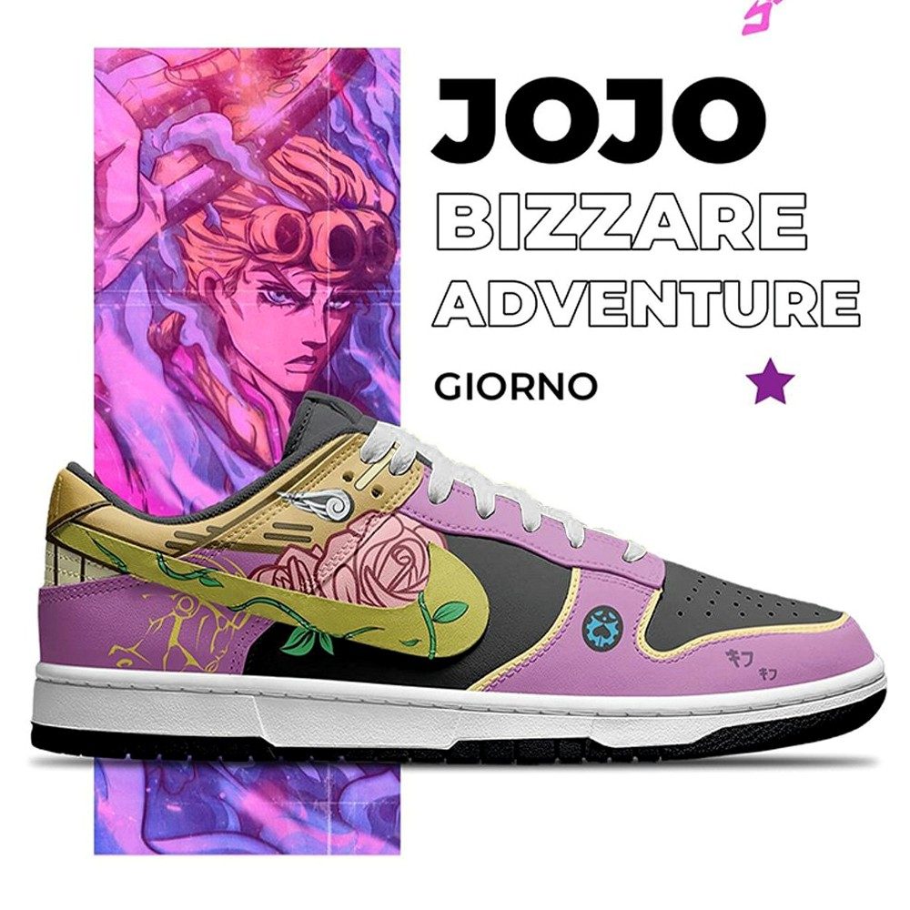 JoJo’s Bizarre Adventure SBD Shoes SMJBAN03 - Sneakatelier