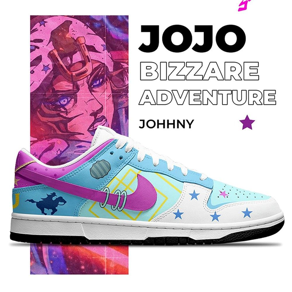 JoJo’s Bizarre Adventure SBD Shoes SMJBAN08 - Sneakatelier