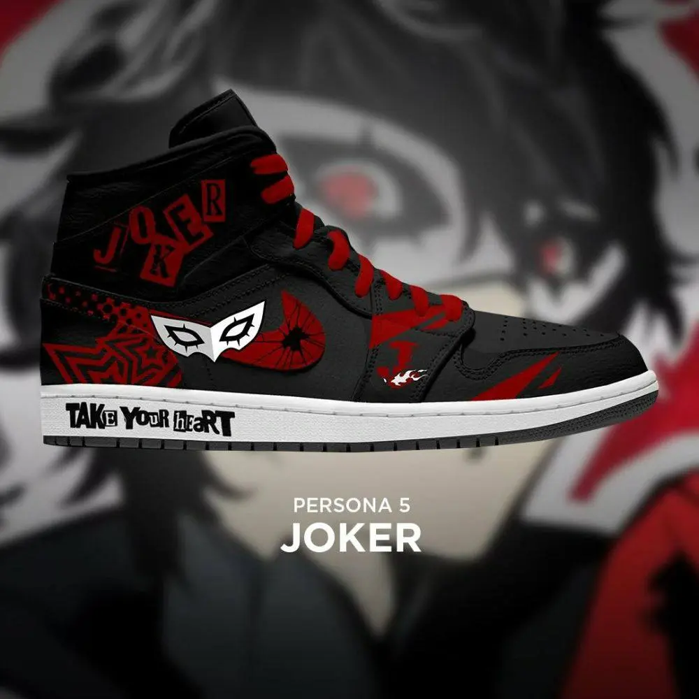 Joker Persona 5 Special Edition High Top Shoes - Sneakatelier
