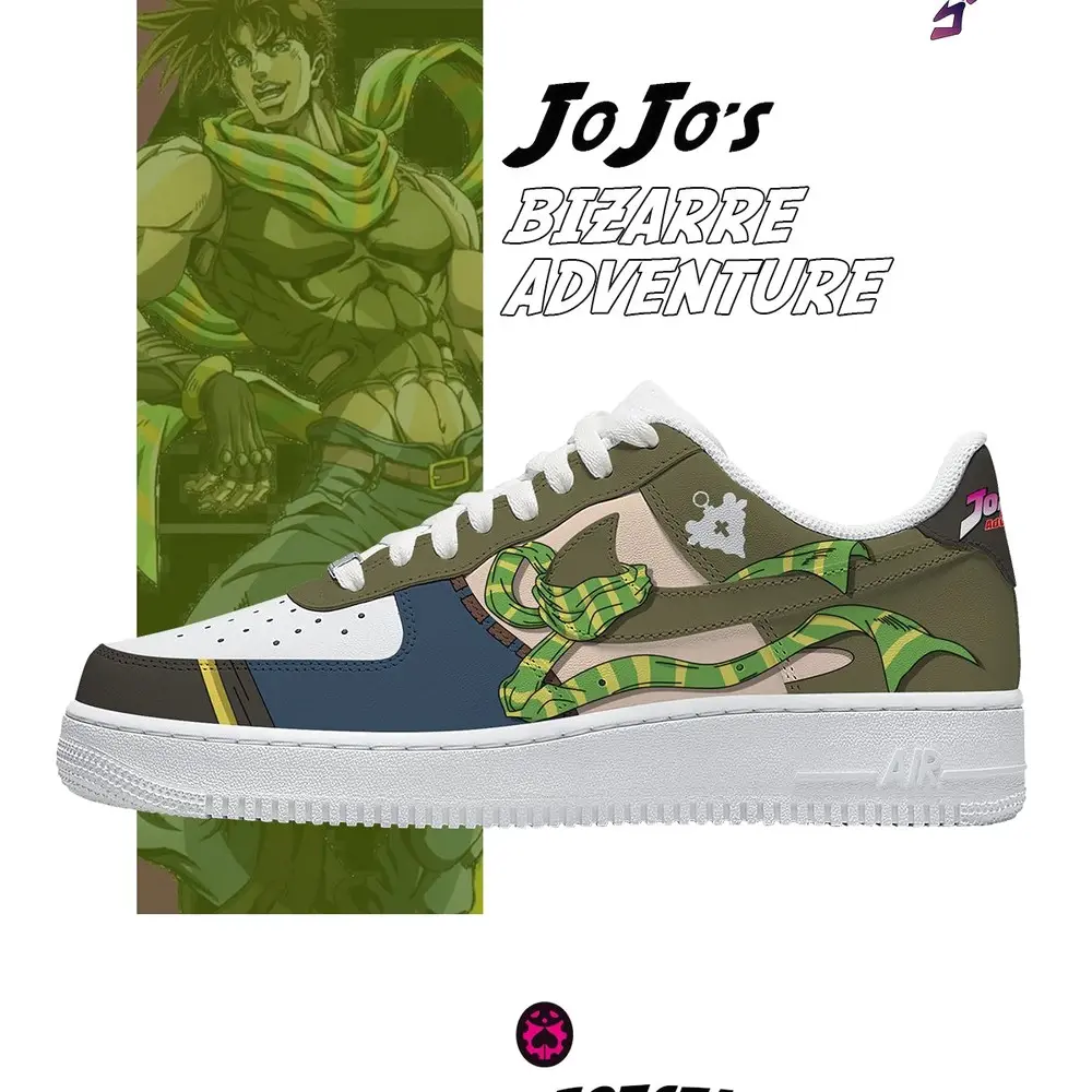 Joseph Joestar Limited JoJo's Bizarre Adventure Low Top Shoes - Shoesmates Joseph Joestar Limited JoJo's Bizarre Adventure Low Top Shoes - Sneakatelier Sneakatelier