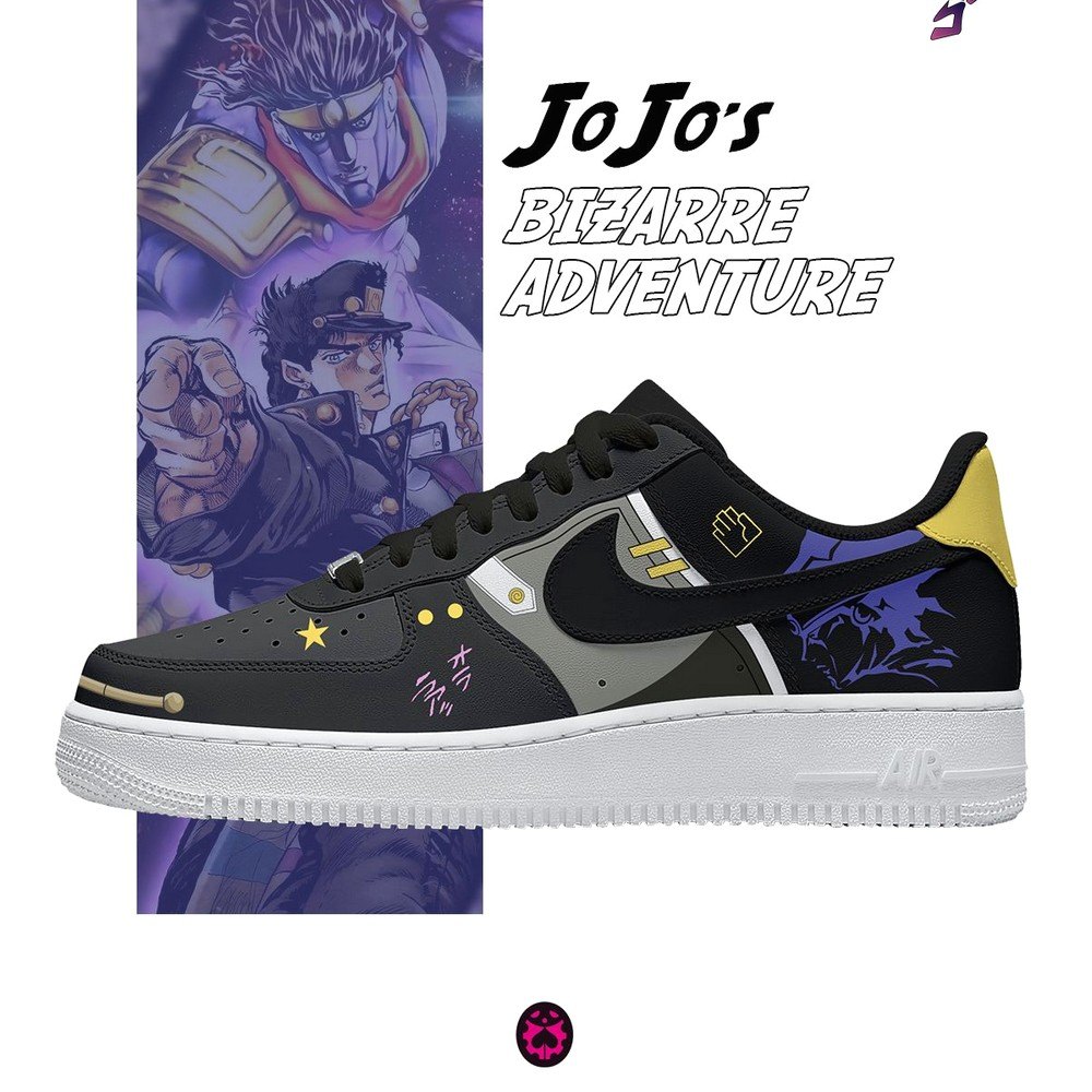 Jotaro Kujo Limited Low Top Sneakers - Sneakatelier