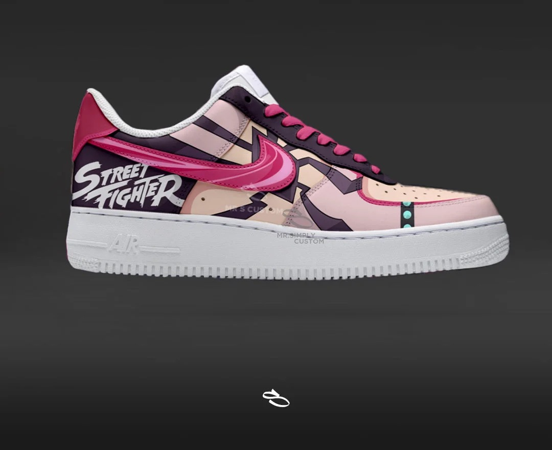 Juri Street Fighter Limited Low Top Shoes - Shoesmates Juri Street Fighter Limited Low Top Shoes - Sneakatelier Sneakatelier