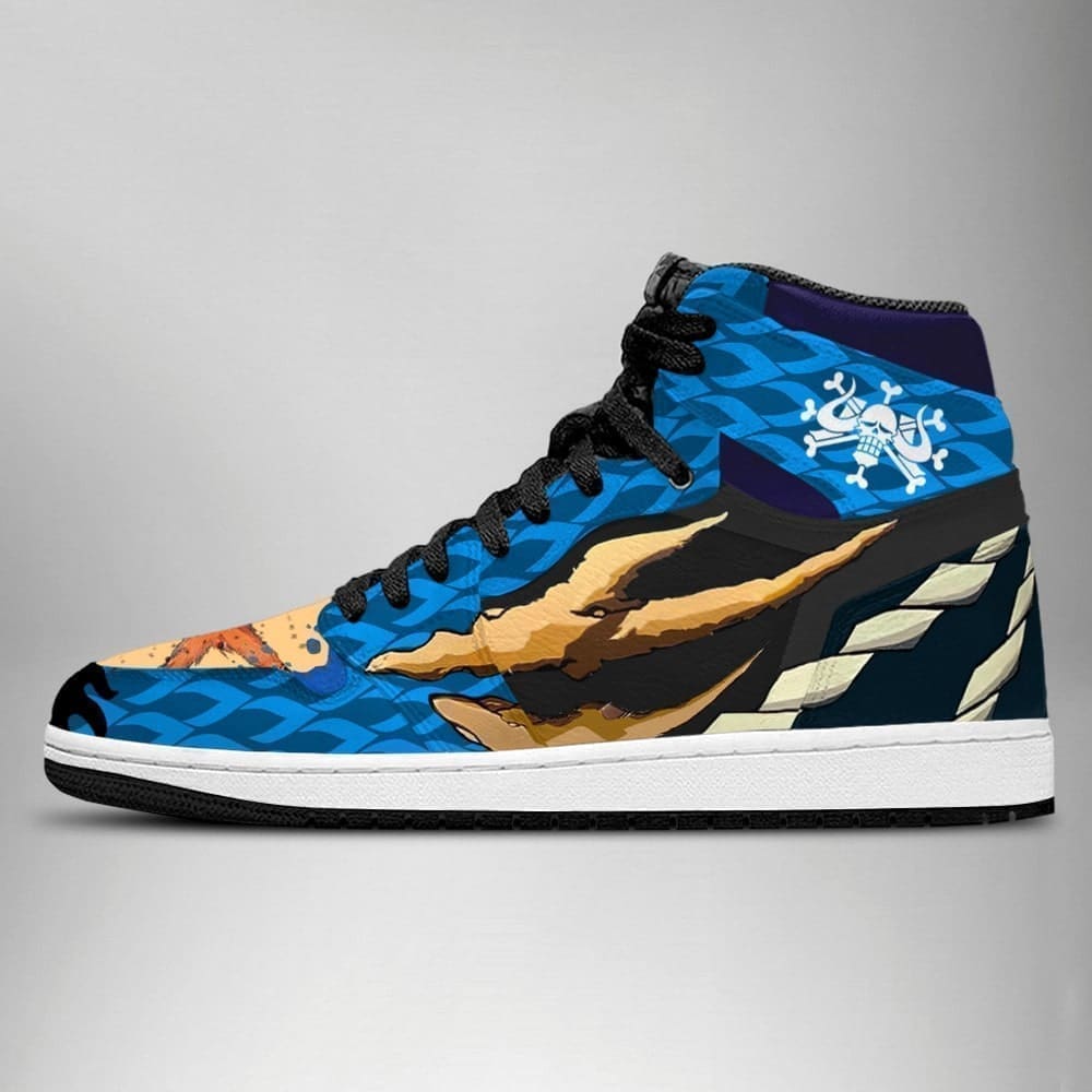 Kaido One Piece Air Jordan 1 High Top Shoes SMKOPA1 - Shoesmates Kaido One Piece Air Jordan 1 High Top Shoes SMKOPA1 - Sneakatelier Sneakatelier