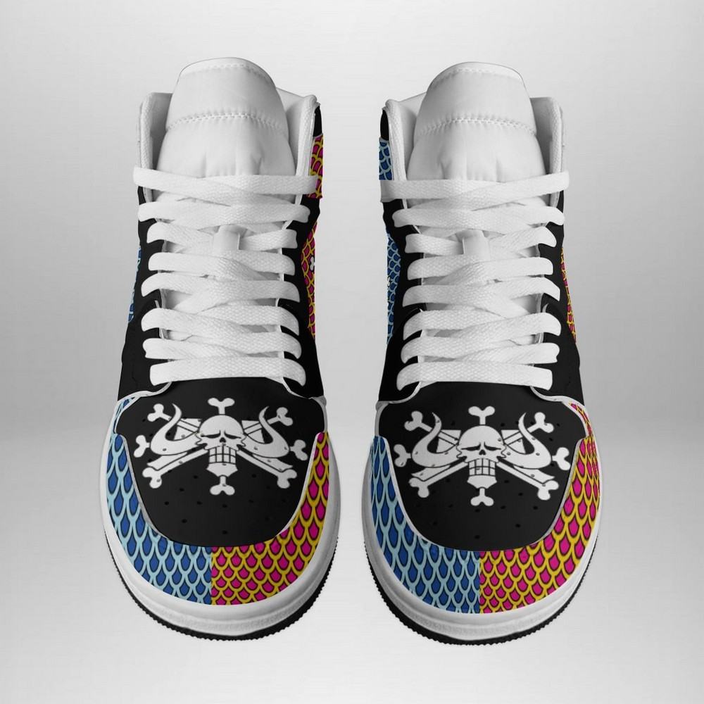 Kaido Pattern One Piece AJ1 Shoes - Shoesmates Kaido Pattern One Piece AJ1 Shoes - Sneakatelier Sneakatelier