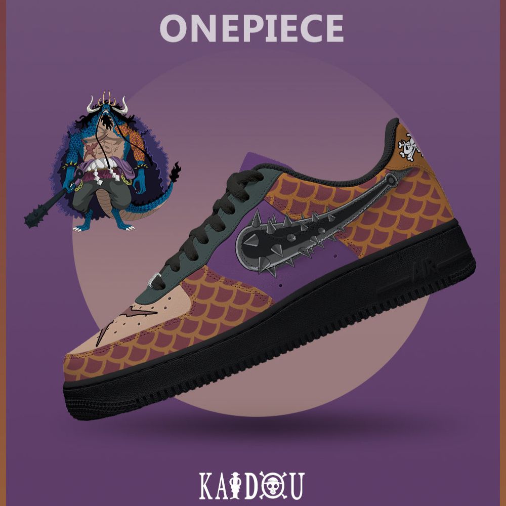 Kaidou One Piece AF1 Shoes - Shoesmates Kaidou One Piece AF1 Shoes - Sneakatelier Sneakatelier