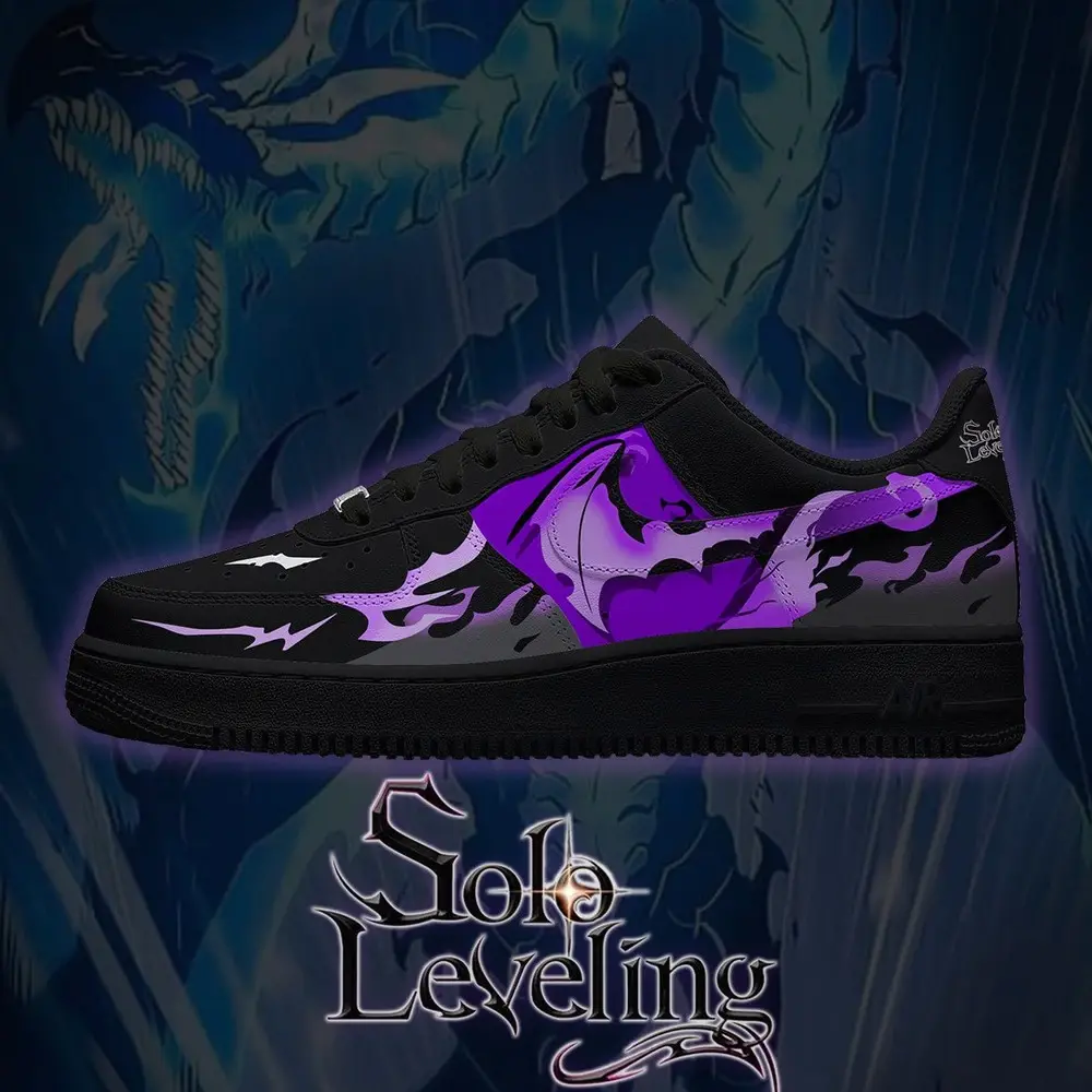Kaisel V.1 Shadow Legacy Solo Leveling Low Top Shoes - Shoesmates Kaisel V.1 Shadow Legacy Solo Leveling Low Top Shoes - Sneakatelier Sneakatelier