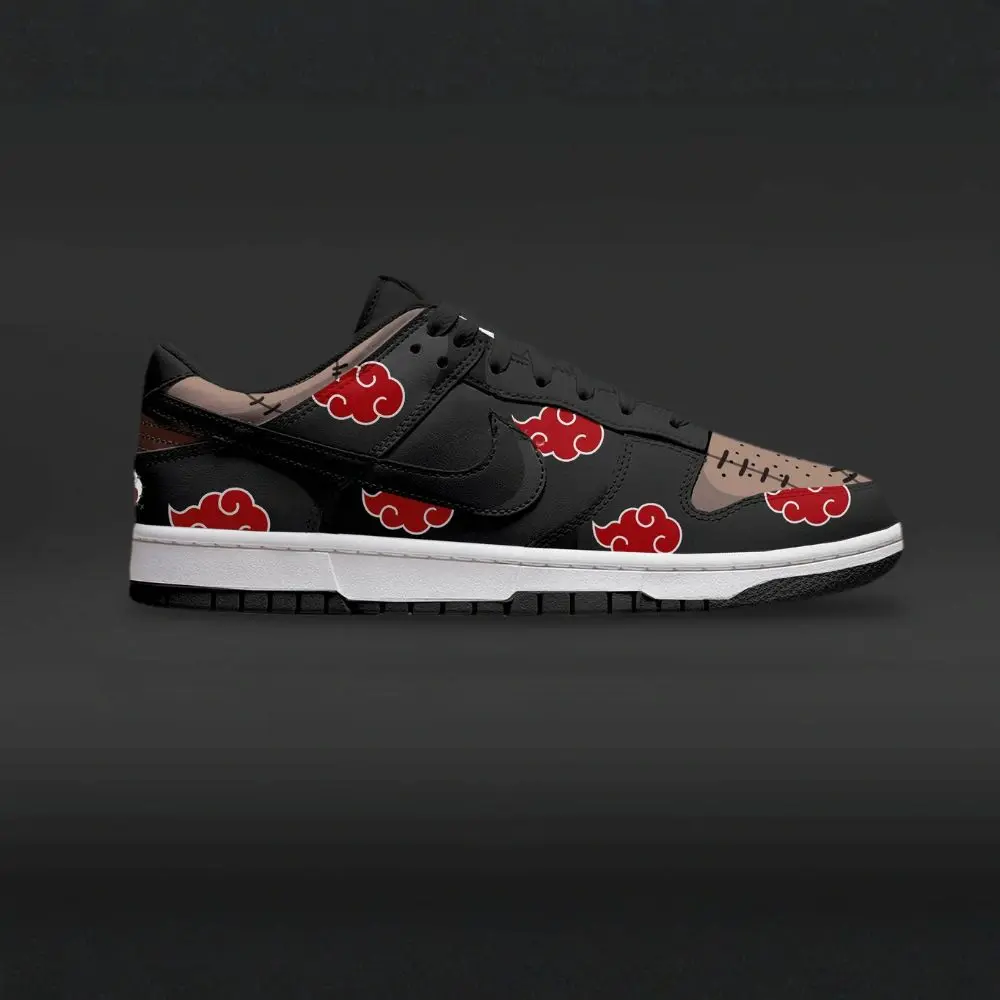 Kakuzu Akatsuki Naruto Edition Low Top Shoes - Sneakatelier