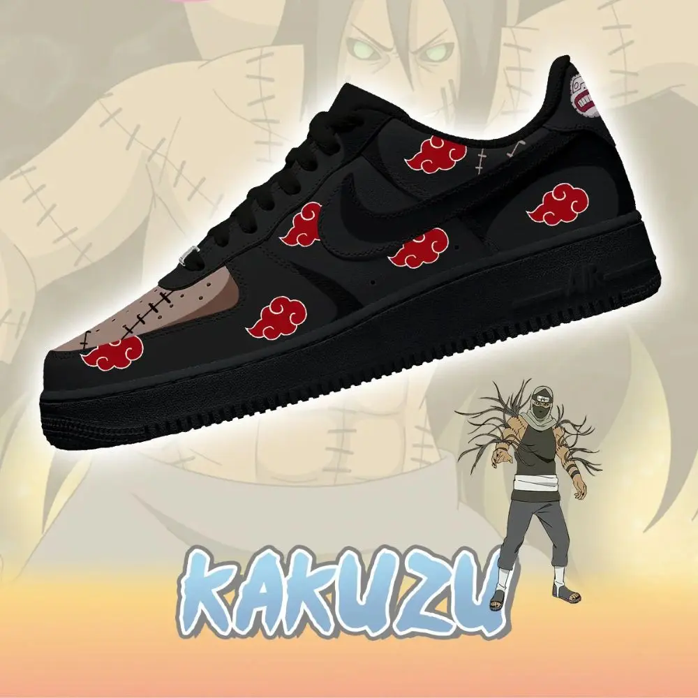 Kakuzu No.1 Naruto Limited Custom Low Top Shoes - Sneakatelier