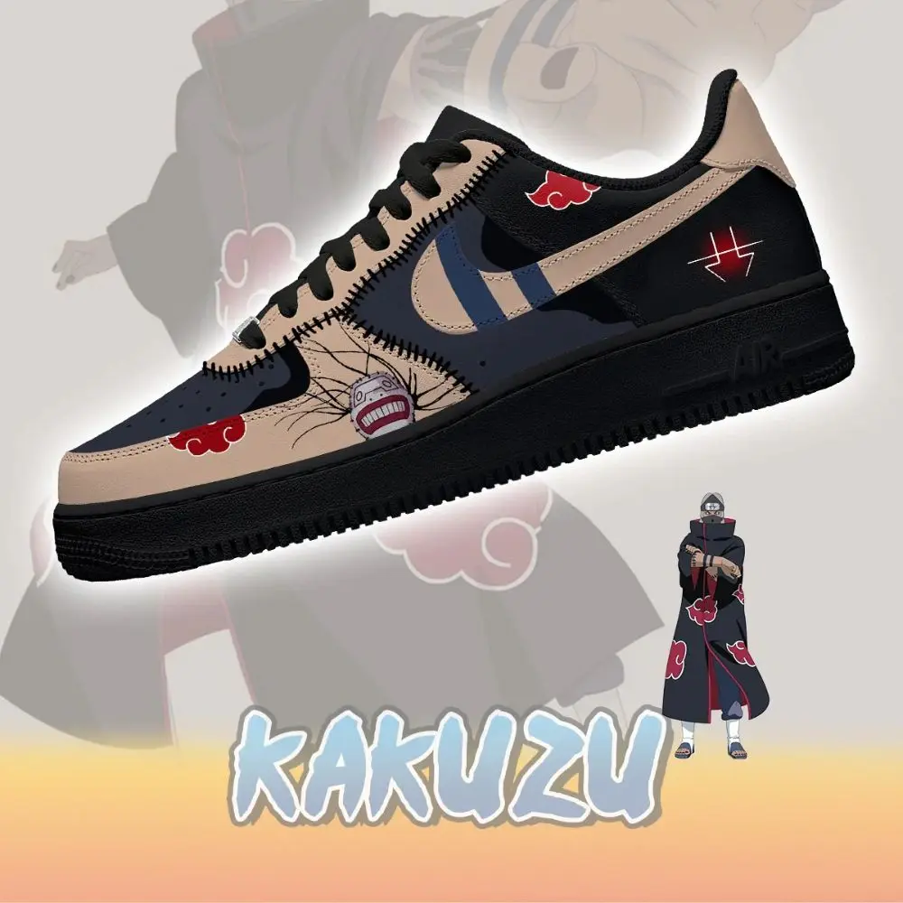 Kakuzu No.3 Naruto Limited Custom Low Top Shoes - Sneakatelier