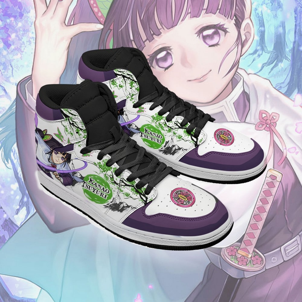 Kanao Tsuyuri Demon Slayer J1 High Top Shoes - Sneakatelier