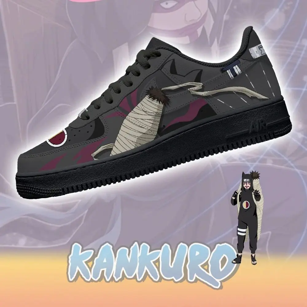 Kankuro V.1 Naruto Limited Custom Low Top Shoes - Sneakatelier