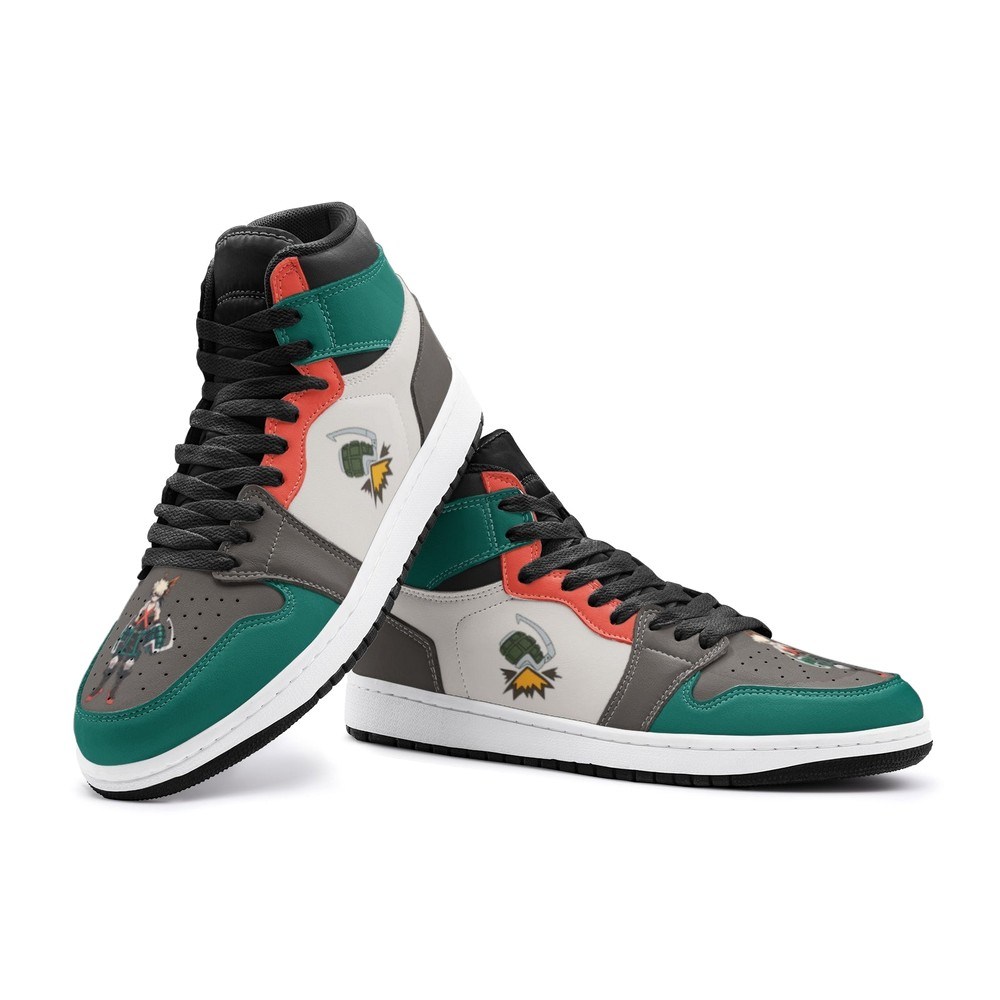 Katsuki Bakugo My Hero J1 High Top Shoes - Shoesmates Katsuki Bakugo My Hero J1 High Top Shoes - Sneakatelier Sneakatelier