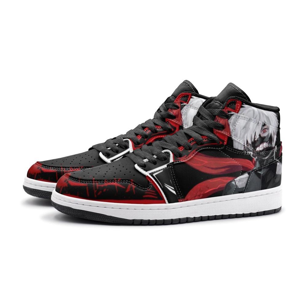 Ken Kaneki Tōkyō Gūru J1 High Top Shoes - Shoesmates Ken Kaneki Tōkyō Gūru J1 High Top Shoes - Sneakatelier Sneakatelier