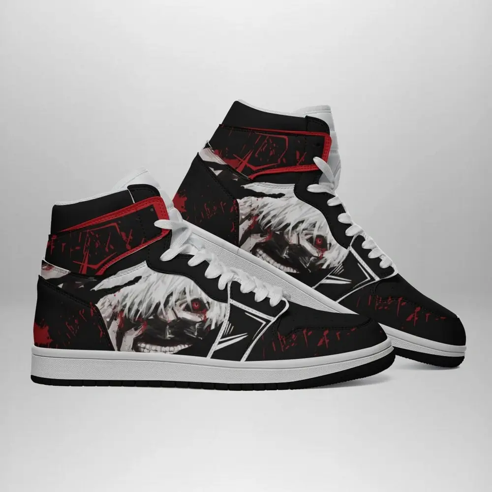 Ken Kaneki Tokyo Ghoul Tokyo Ghoul Special High Top Shoes - Shoesmates Ken Kaneki Tokyo Ghoul Tokyo Ghoul Special High Top Shoes - Sneakatelier Sneakatelier