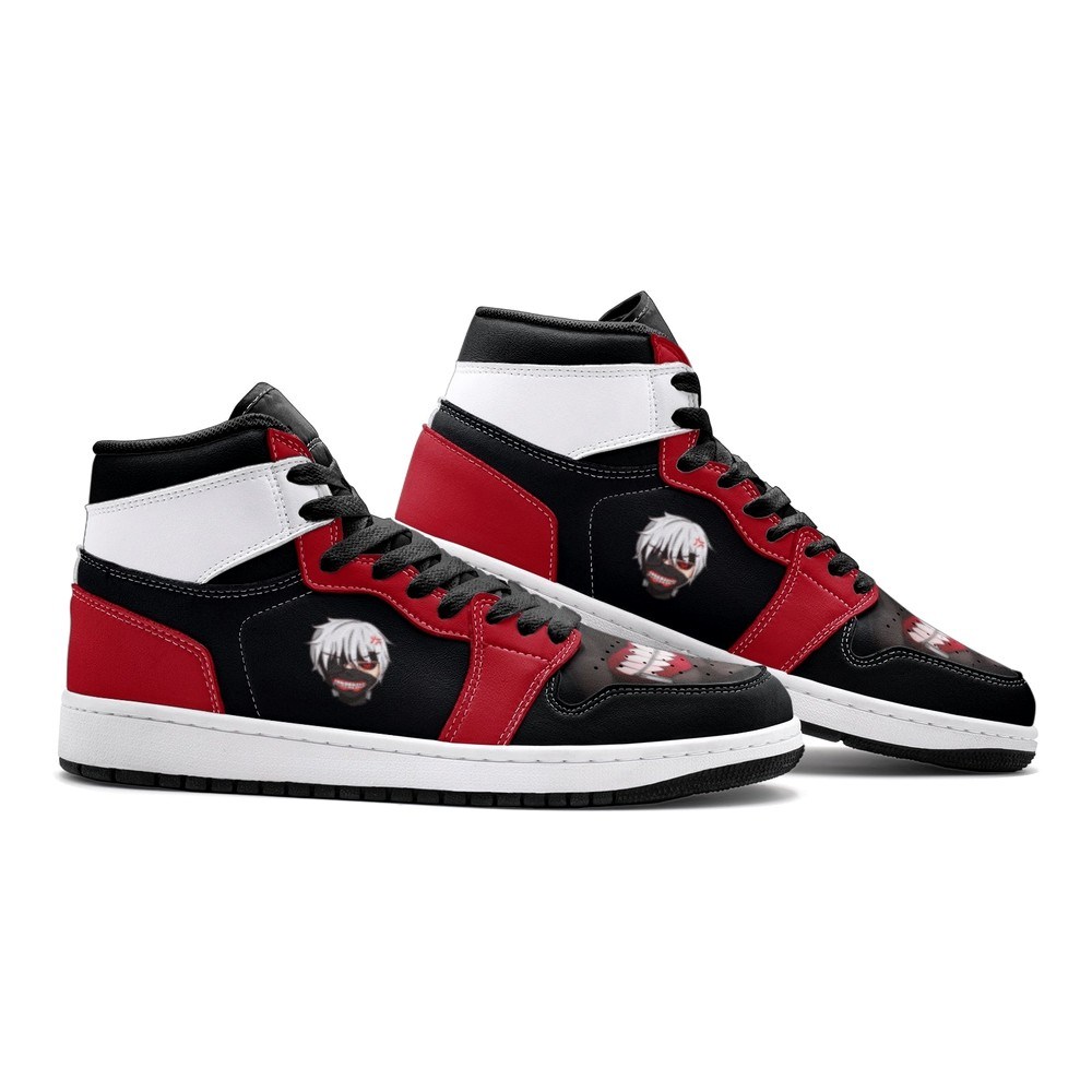 Ken Kaneki V1 Tōkyō Gūru J1 High Top Shoes - Sneakatelier