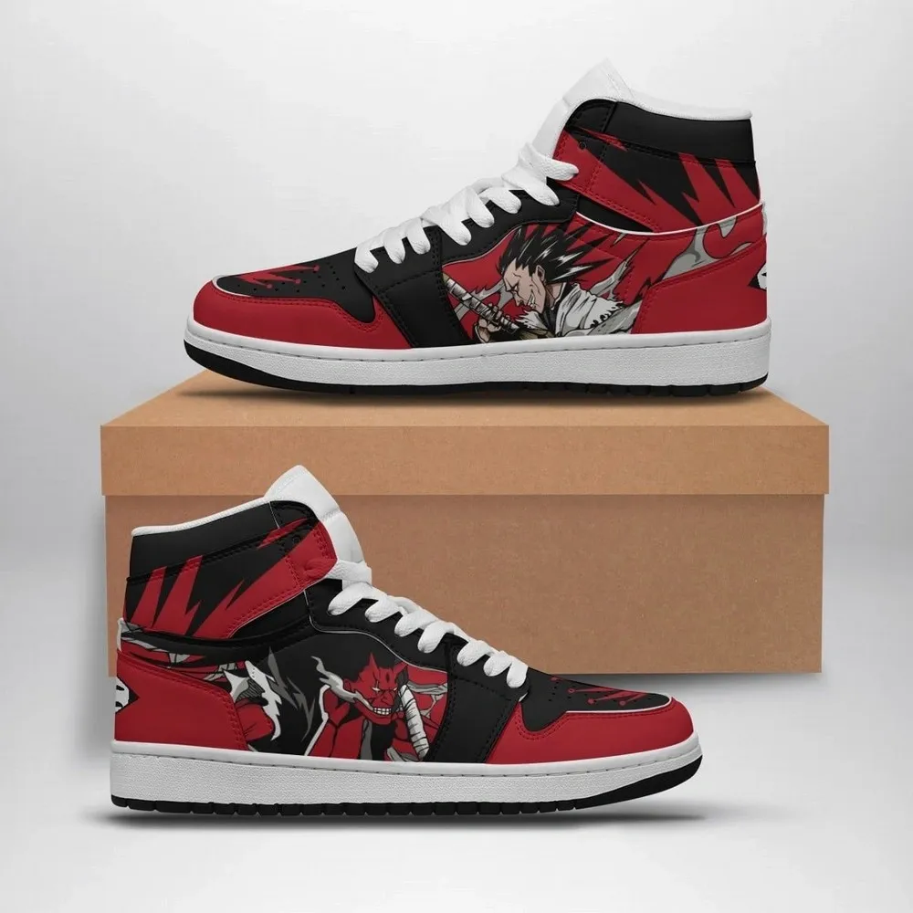 Kenpachi Bleach Special High Top Shoes - Sneakatelier