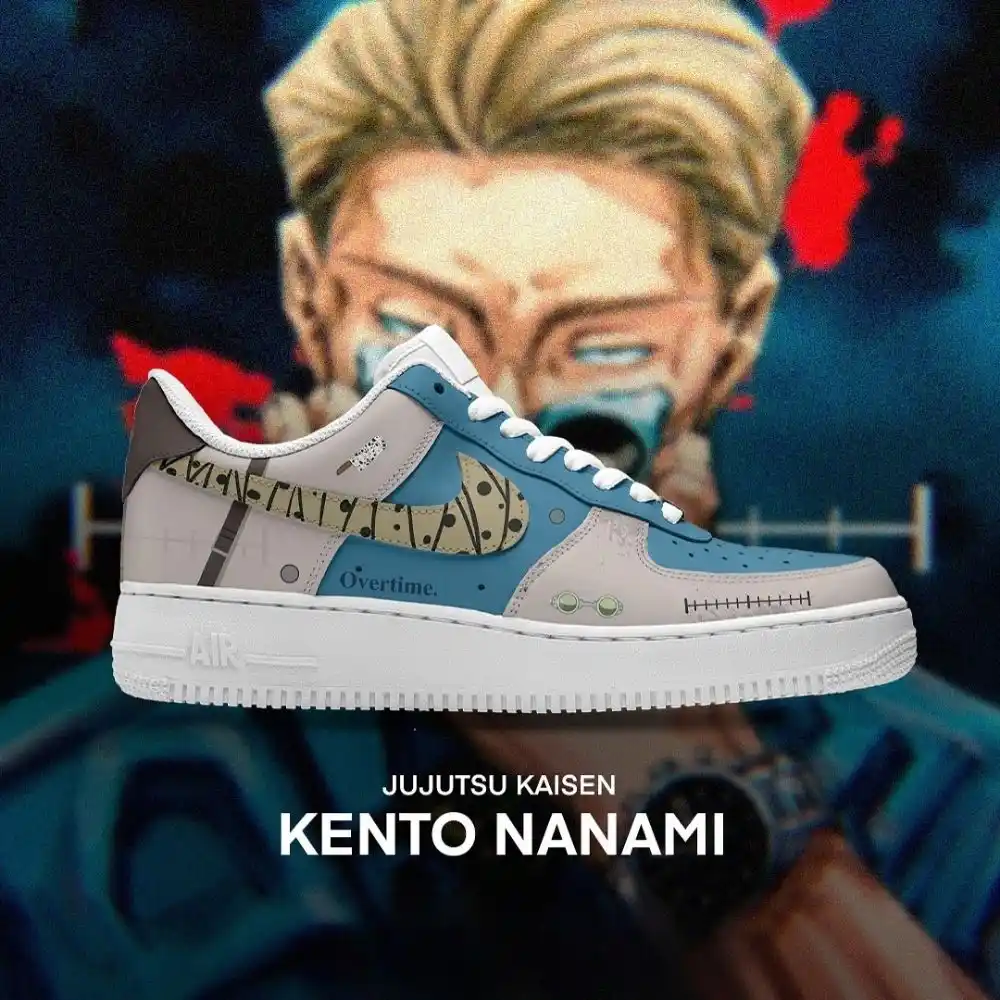 Kento Nanami Jujutsu Kaisen Edition Low Top Shoes - Shoesmates Kento Nanami Jujutsu Kaisen Edition Low Top Shoes - Sneakatelier Sneakatelier