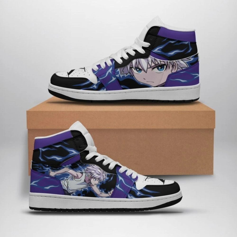 Killua Zoldyck Hunter x Hunter Special High Top Shoes - Sneakatelier