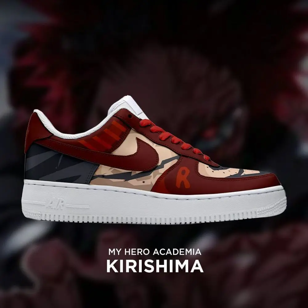 Kirishima My Hero Academia Edition Low Top Shoes - Shoesmates Kirishima My Hero Academia Edition Low Top Shoes - Sneakatelier Sneakatelier