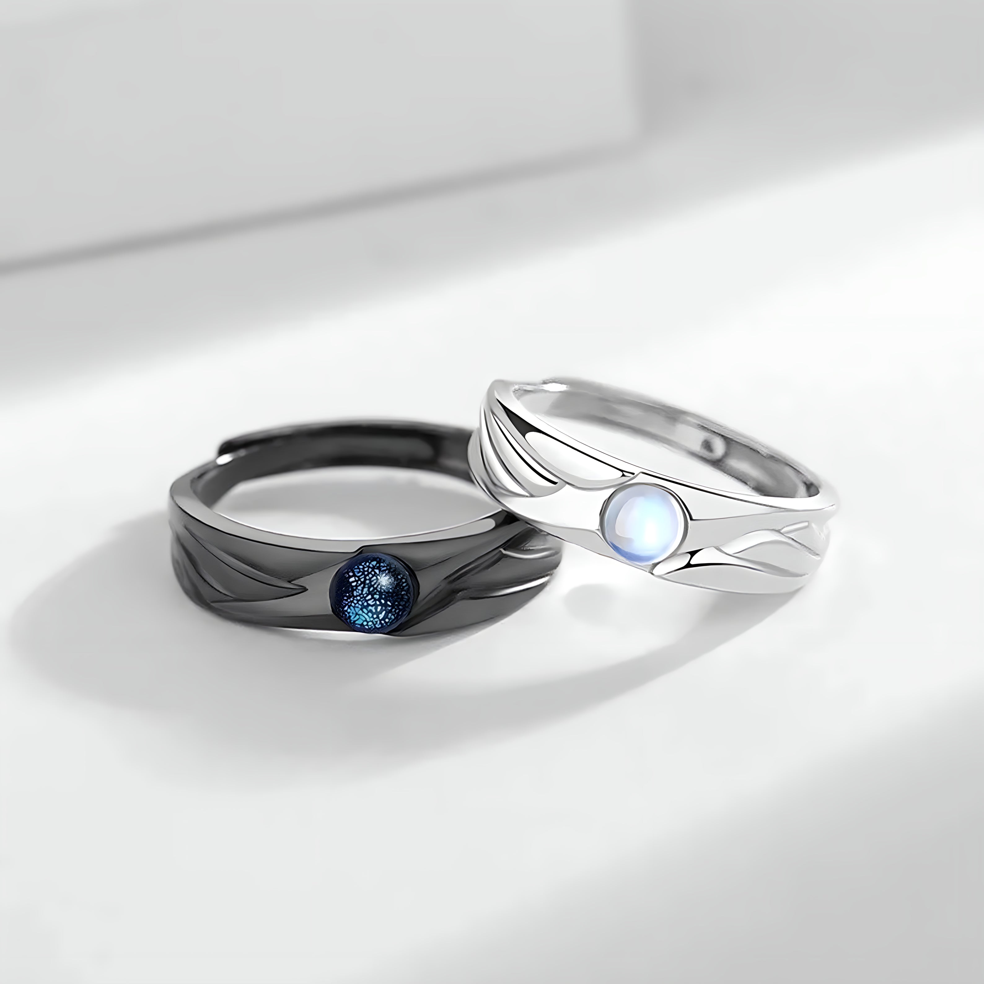 Kirito & Asuna Rings Kirito & Asuna Rings Sneakatelier