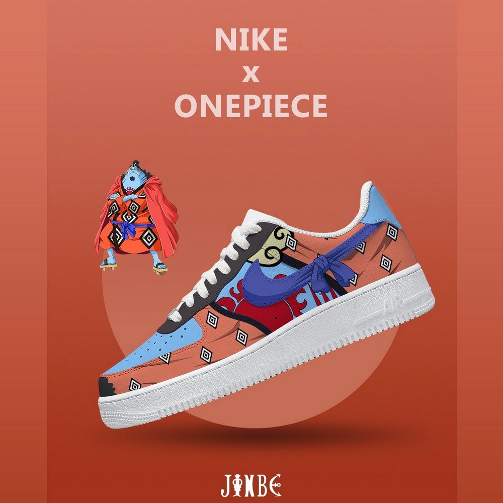 Knight of the Sea Jinbe V.1 One Piece Limited Low Top Shoes - Sneakatelier