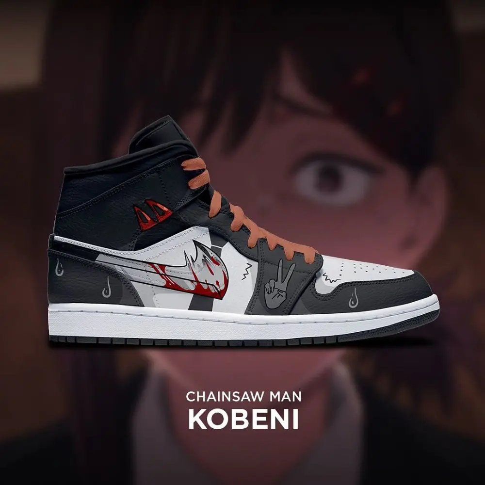 Kobeni Chainsaw Man Limited High Top Shoes - Sneakatelier
