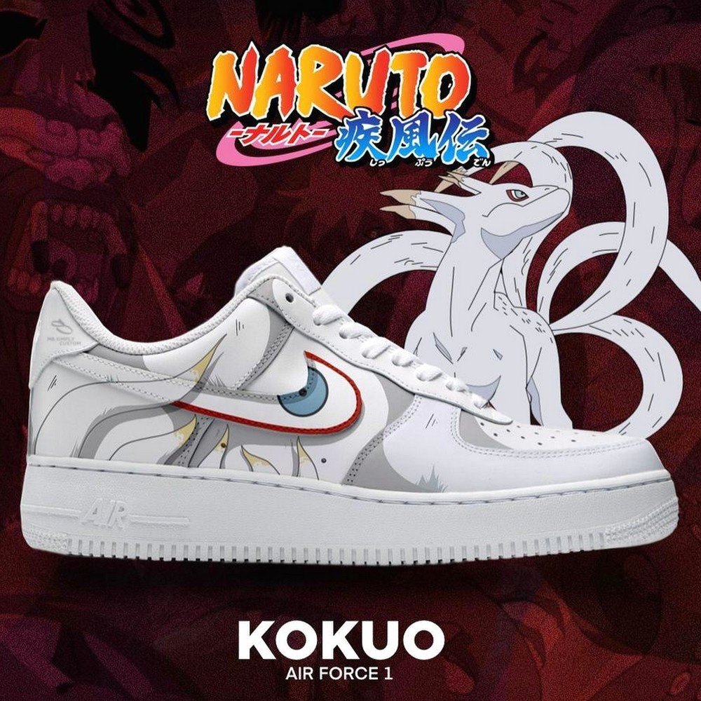 Kokuo Naruto AF1 Shoes - Sneakatelier