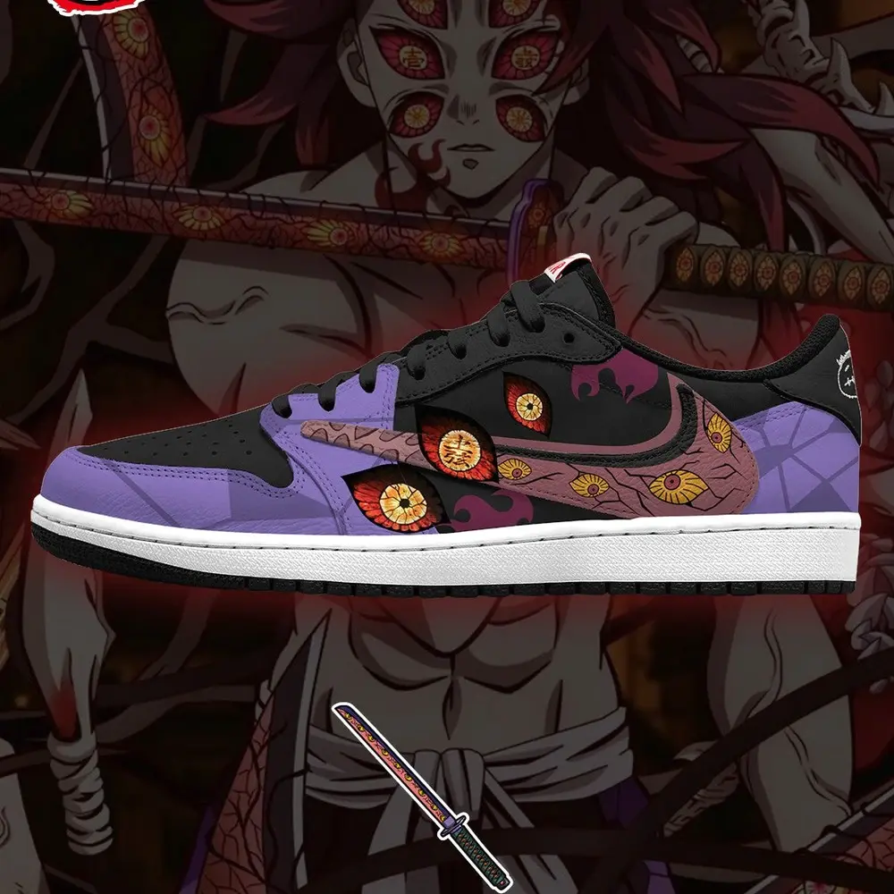 Kokushibo V.3 Demon Slayer Special Design Low Top Shoes - Sneakatelier