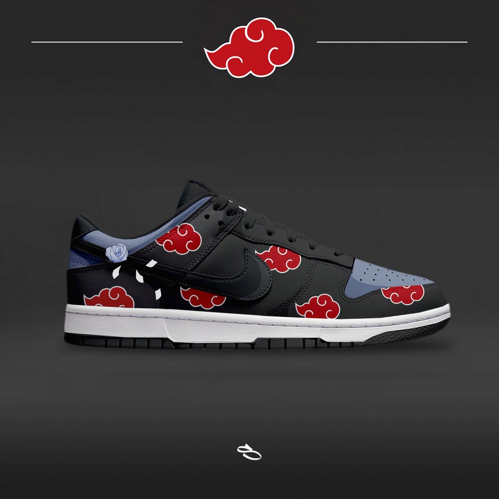 Konan Akatsuki J1 Low Top Shoes - Sneakatelier