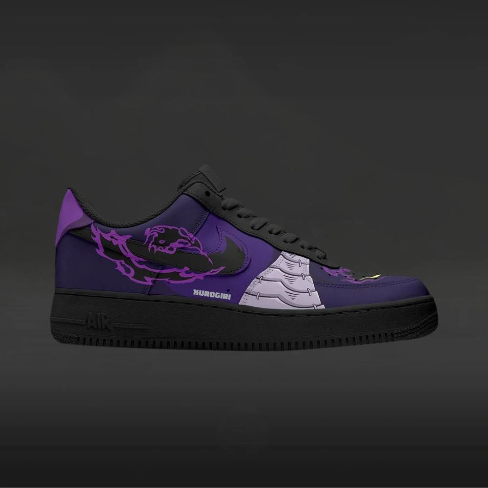 Kurogiri My Hero Academia Custom Low Top Shoes - Sneakatelier