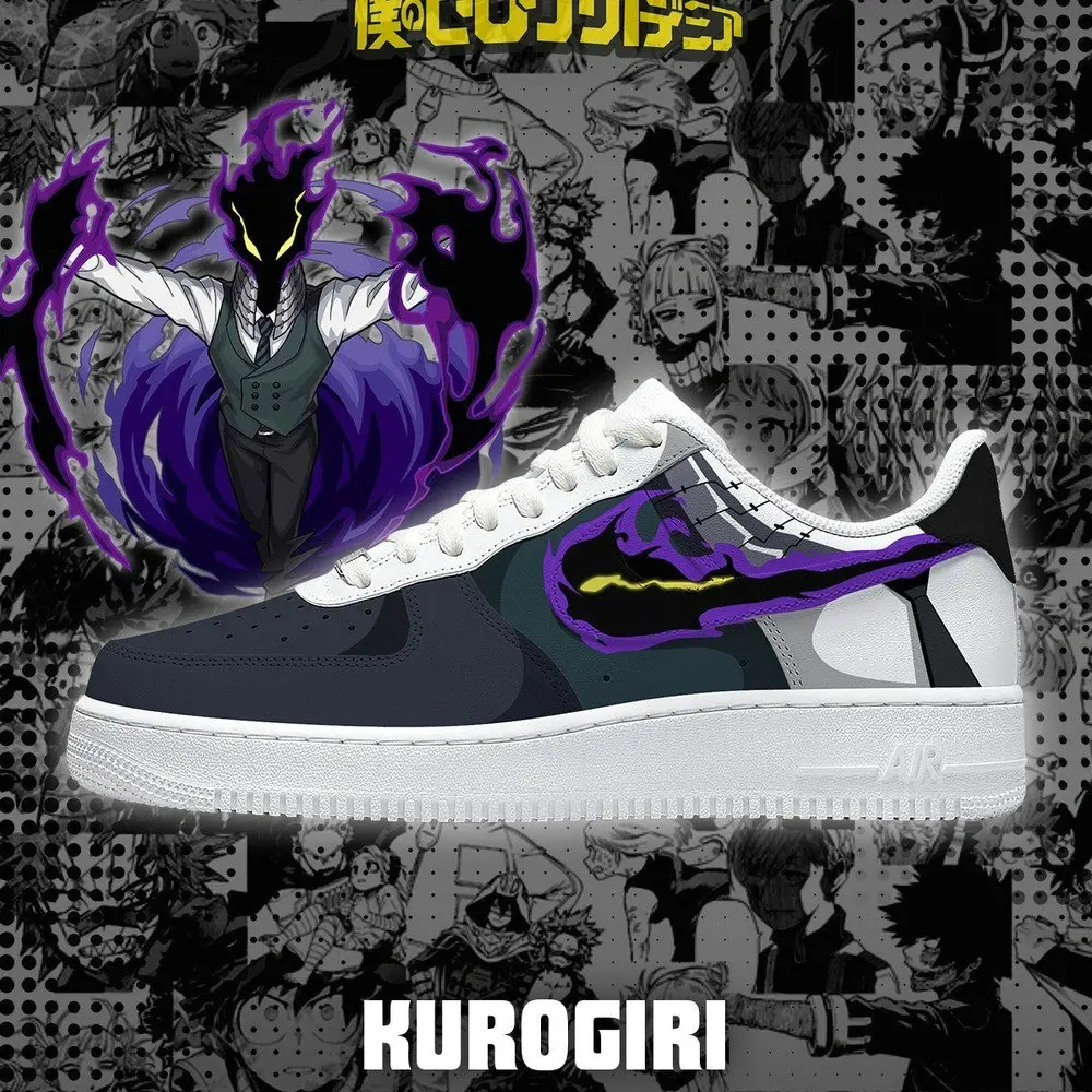 Kurogiri My Hero Academia New Low Top Shoes - Sneakatelier