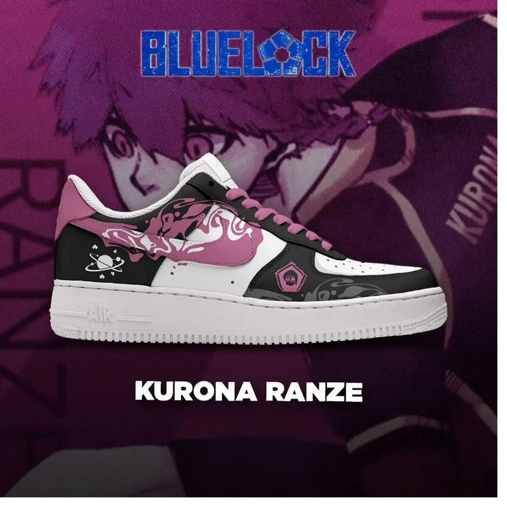 Kurona Ranze Blue Lock Special Low Top Shoes - Sneakatelier
