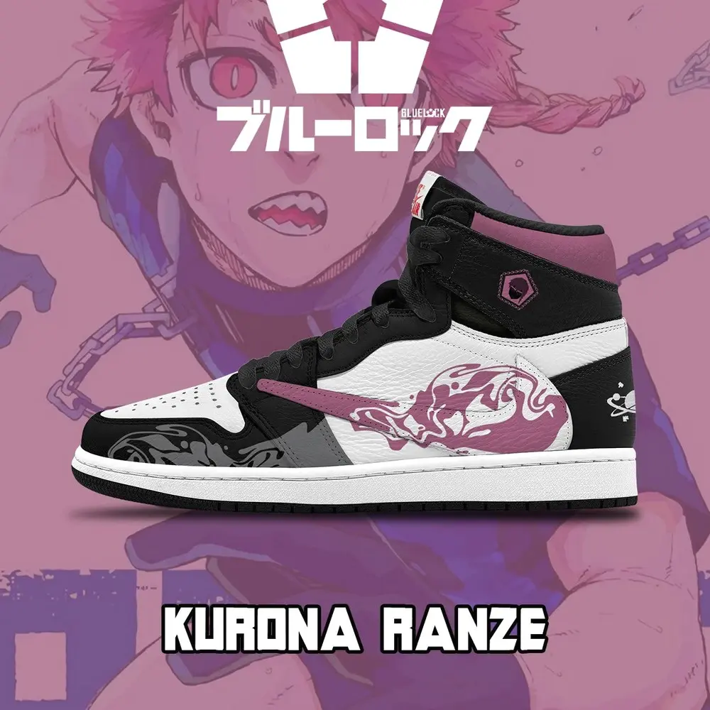 Kurona Ranze V.2 Blue Lock High Top Shoes - Sneakatelier