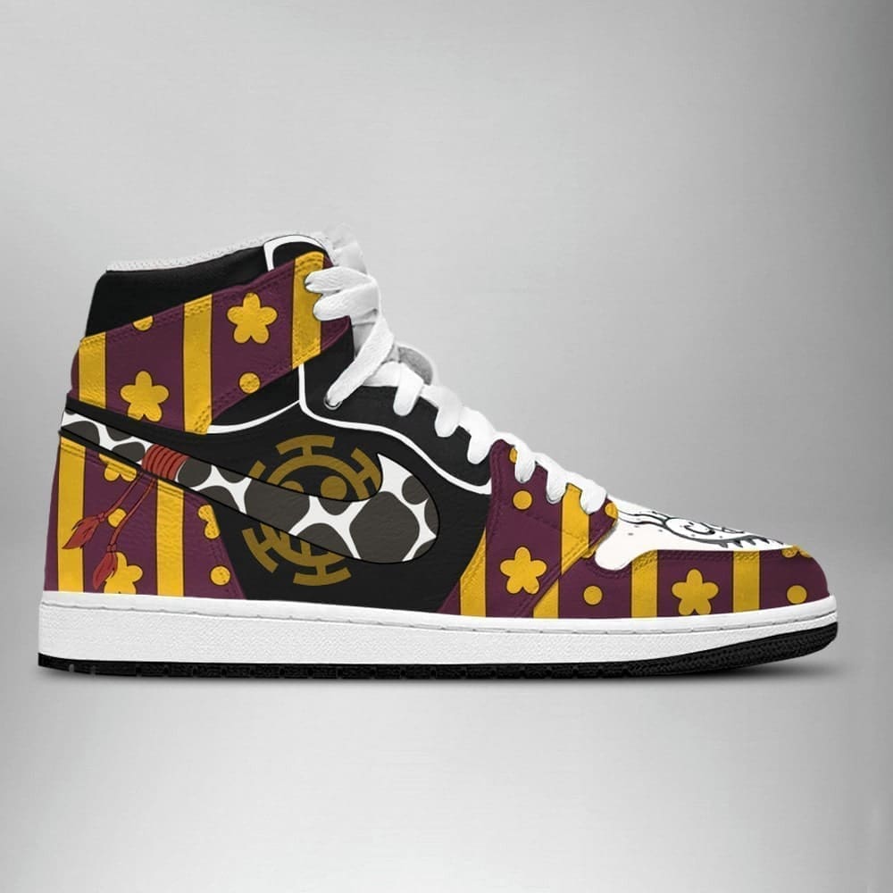 Law One Piece Air Jordan 1 High Top Shoes SMLOPA1 - Shoesmates Law One Piece Air Jordan 1 High Top Shoes SMLOPA1 - Sneakatelier Sneakatelier