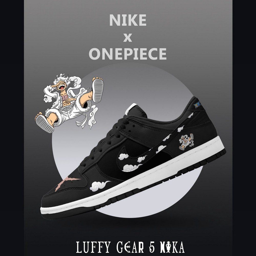 Luffy Gear 5 Nika V.2 One Piece Limited Low Top Shoes - Shoesmates Luffy Gear 5 Nika V.2 One Piece Limited Low Top Shoes - Sneakatelier Sneakatelier