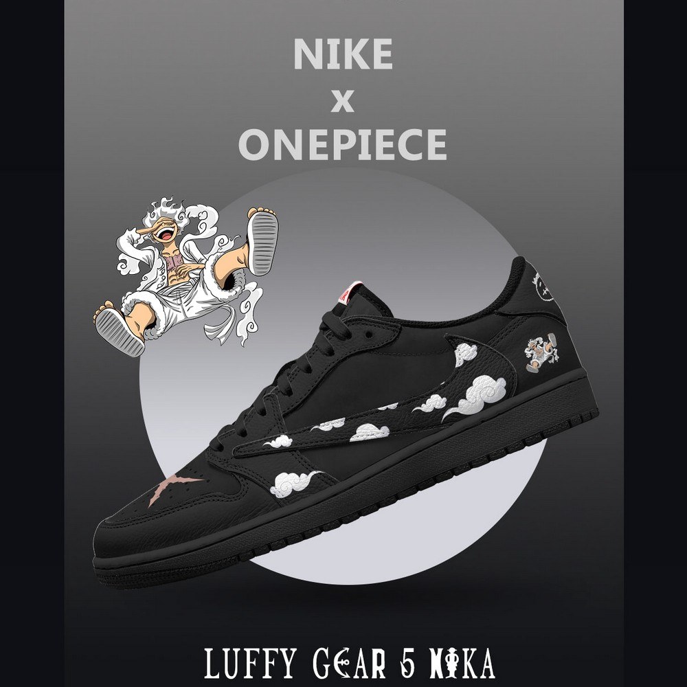Luffy Gear 5 Nika V.3 One Piece Limited Low Top Shoes - Shoesmates Luffy Gear 5 Nika V.3 One Piece Limited Low Top Shoes - Sneakatelier Sneakatelier
