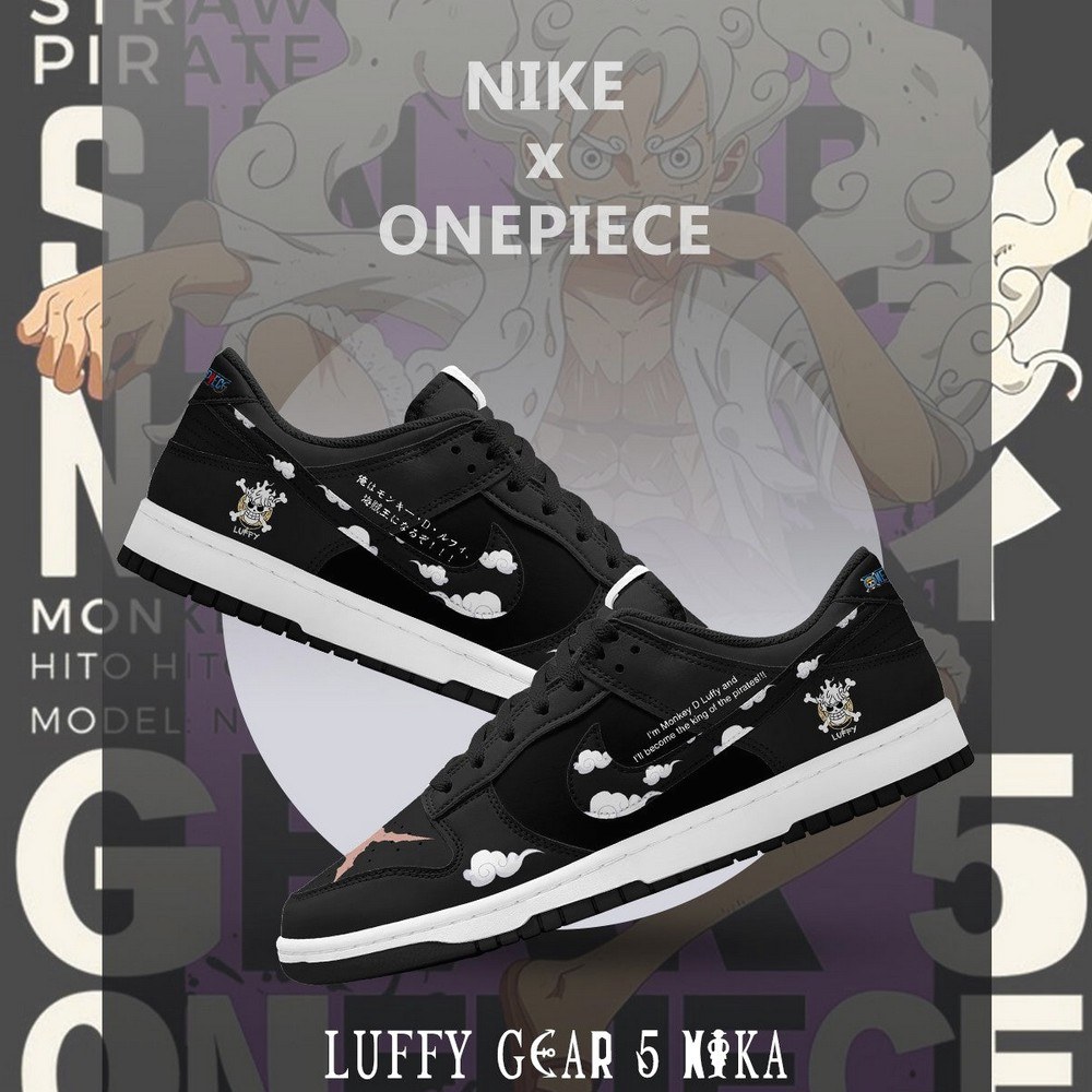 Luffy Gear 5 Nika V.5 One Piece Limited Low Top Shoes - Shoesmates Luffy Gear 5 Nika V.5 One Piece Limited Low Top Shoes - Sneakatelier Sneakatelier