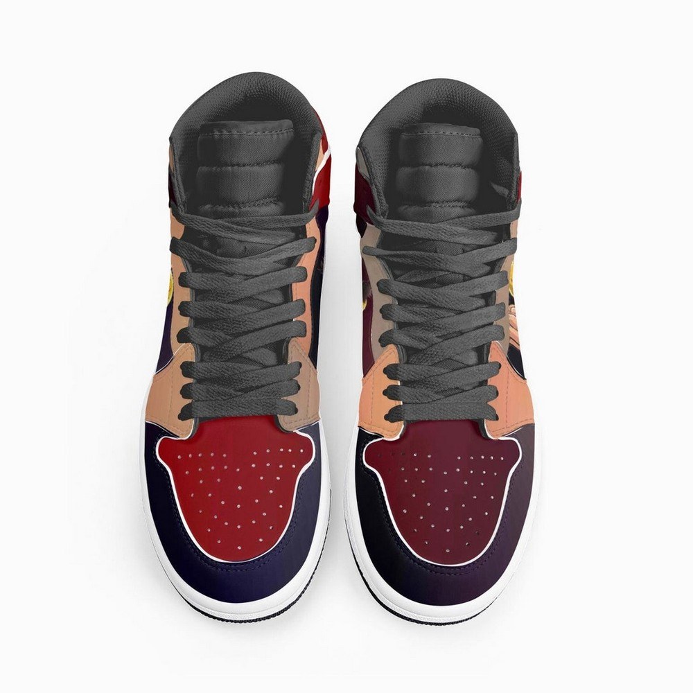 Luffy Mid One Pice AJ1 Shoes - Shoesmates Luffy Mid One Pice AJ1 Shoes - Sneakatelier Sneakatelier