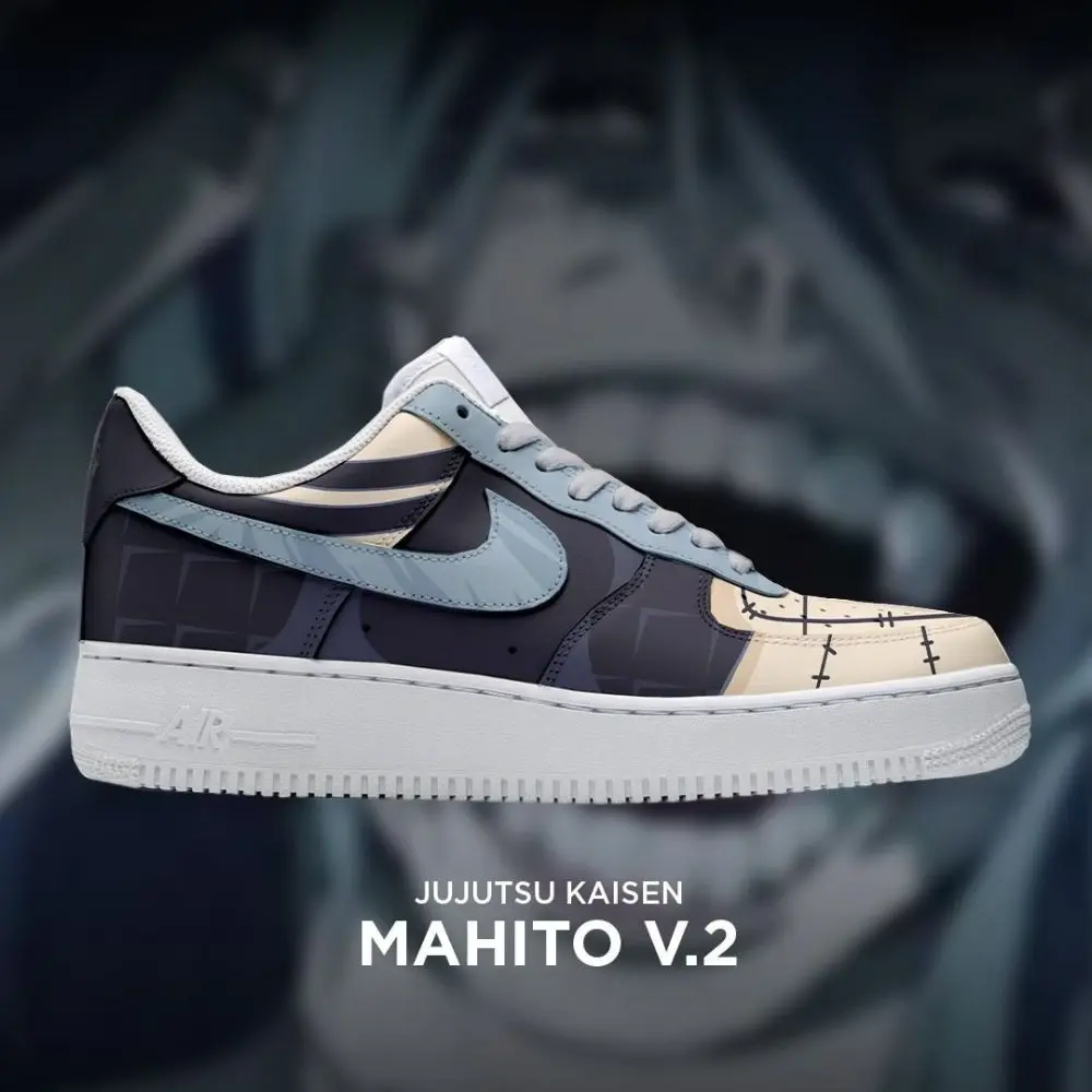Mahito Jujutsu Kaisen Edition Low Top Shoes - Sneakatelier