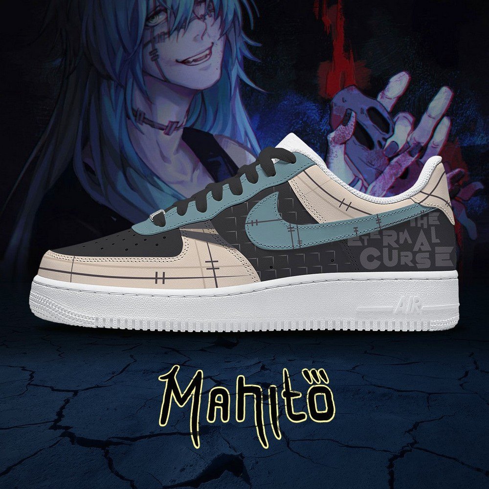 Mahito No.1 Jujutsu Kaisen AF1 Shoes - Shoesmates Mahito No.1 Jujutsu Kaisen AF1 Shoes - Sneakatelier Sneakatelier