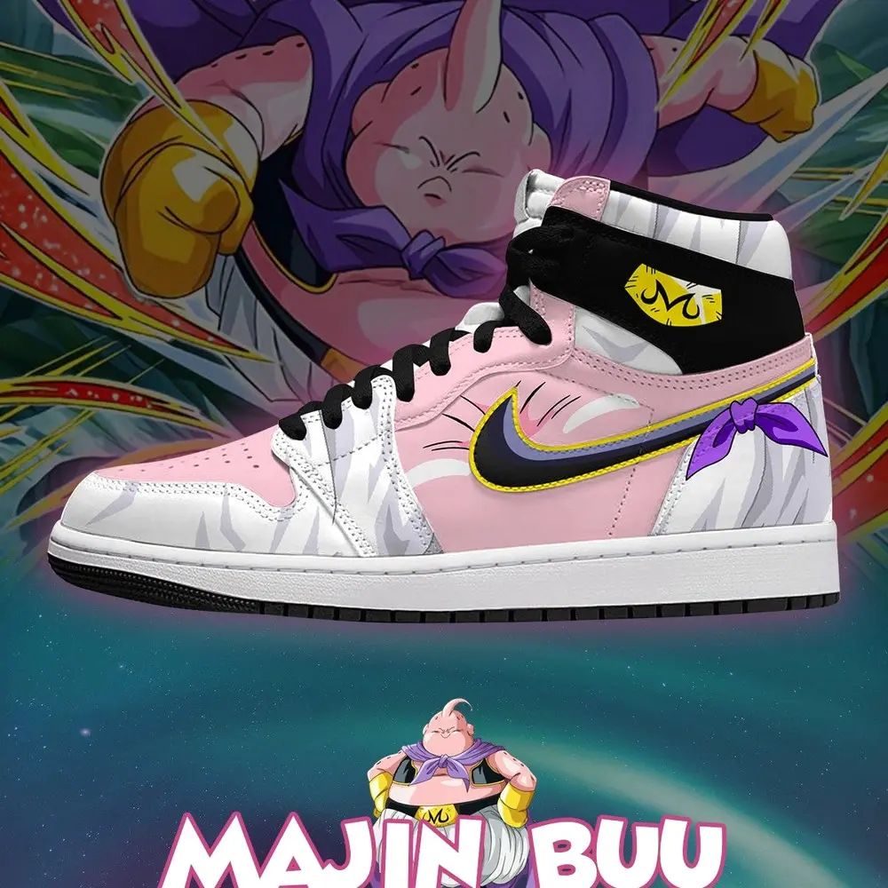 Majin Buu V.1 Dragon Ball Edition High Top Shoes - Shoesmates Majin Buu V.1 Dragon Ball Edition High Top Shoes - Sneakatelier Sneakatelier