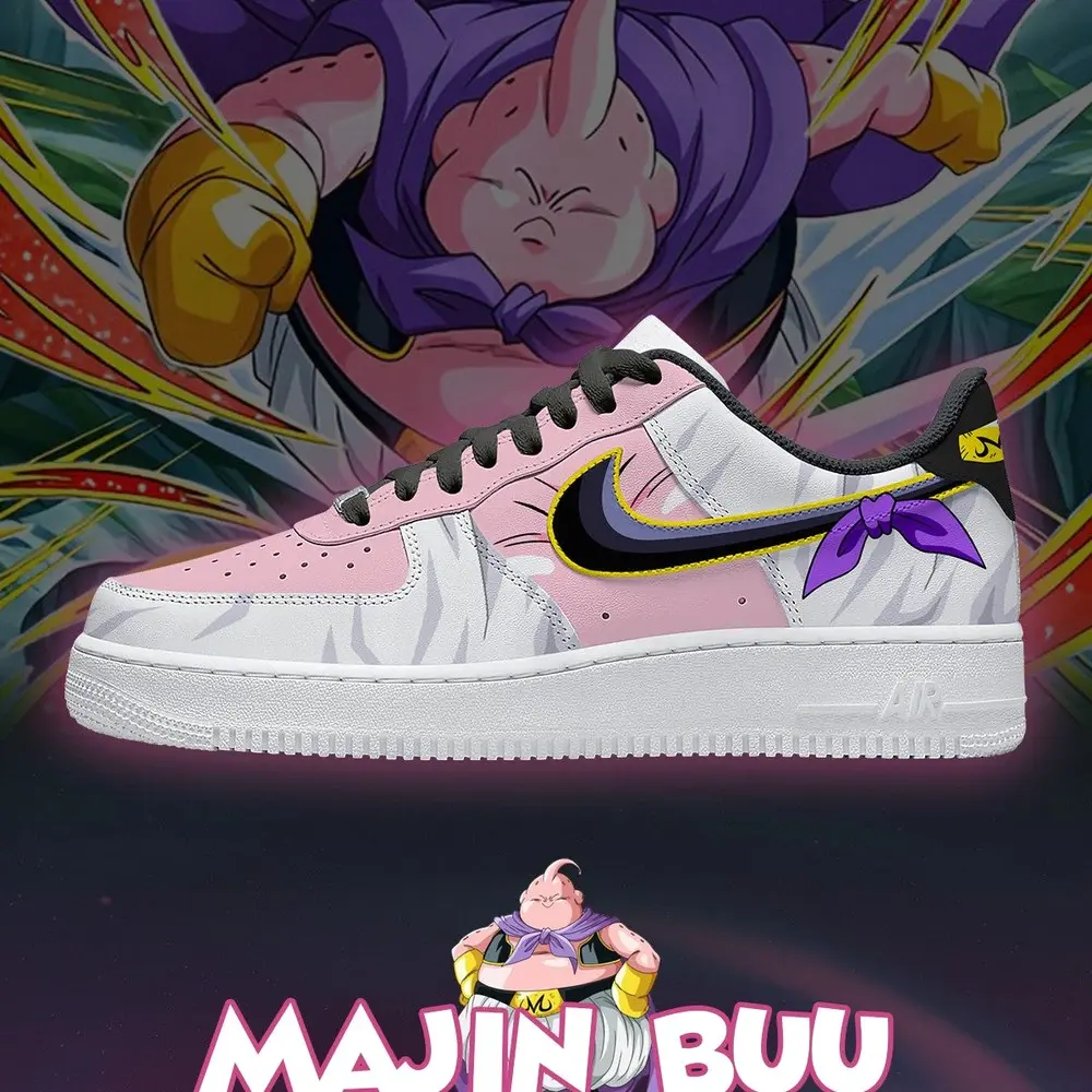 Majin Buu V.1 Dragon Ball Edition Low Top Shoes - Sneakatelier
