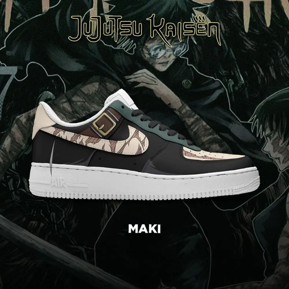 Maki Jujutsu Kaisen Special Low Top Shoes - Shoesmates Maki Jujutsu Kaisen Special Low Top Shoes - Sneakatelier Sneakatelier